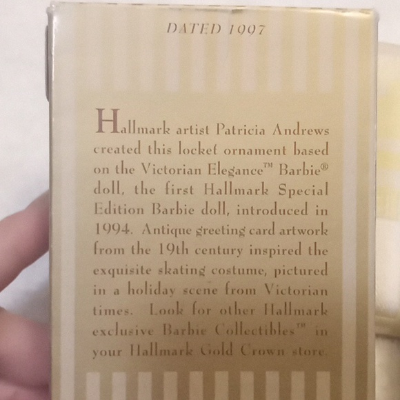 2 Barbie Collectible Christmas Ornaments - Picture 3 of 14